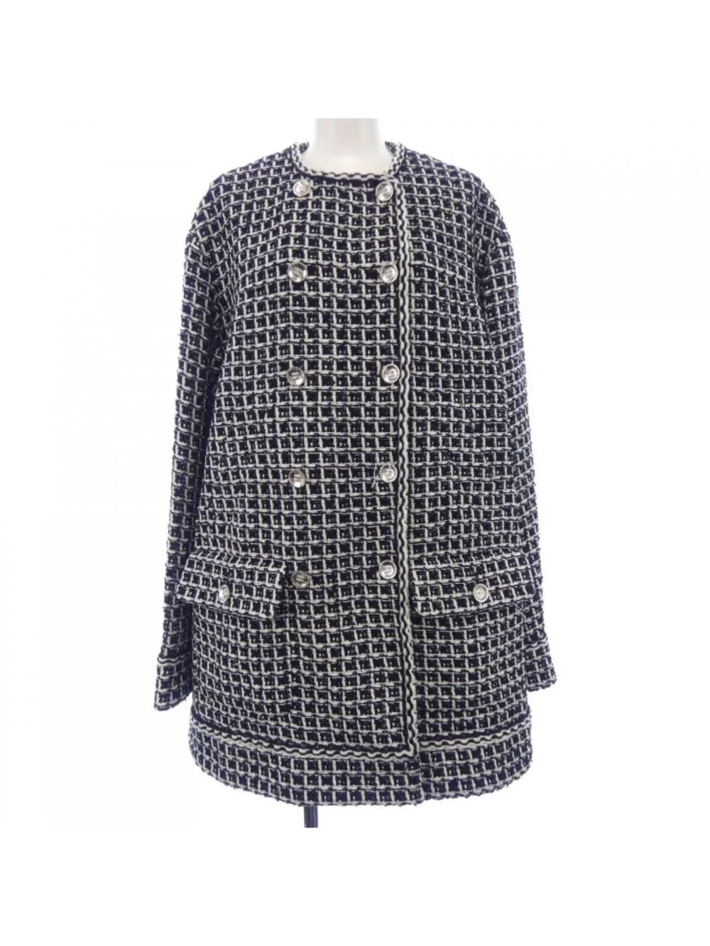 Chanel Coat Black